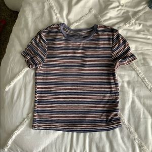 AMERICAN EAGLE striped baby tee